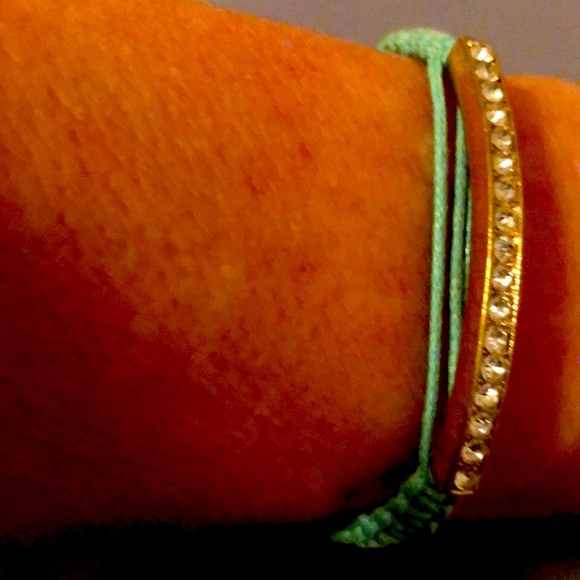Turquoise adjustable bracelet - Picture 1 of 5